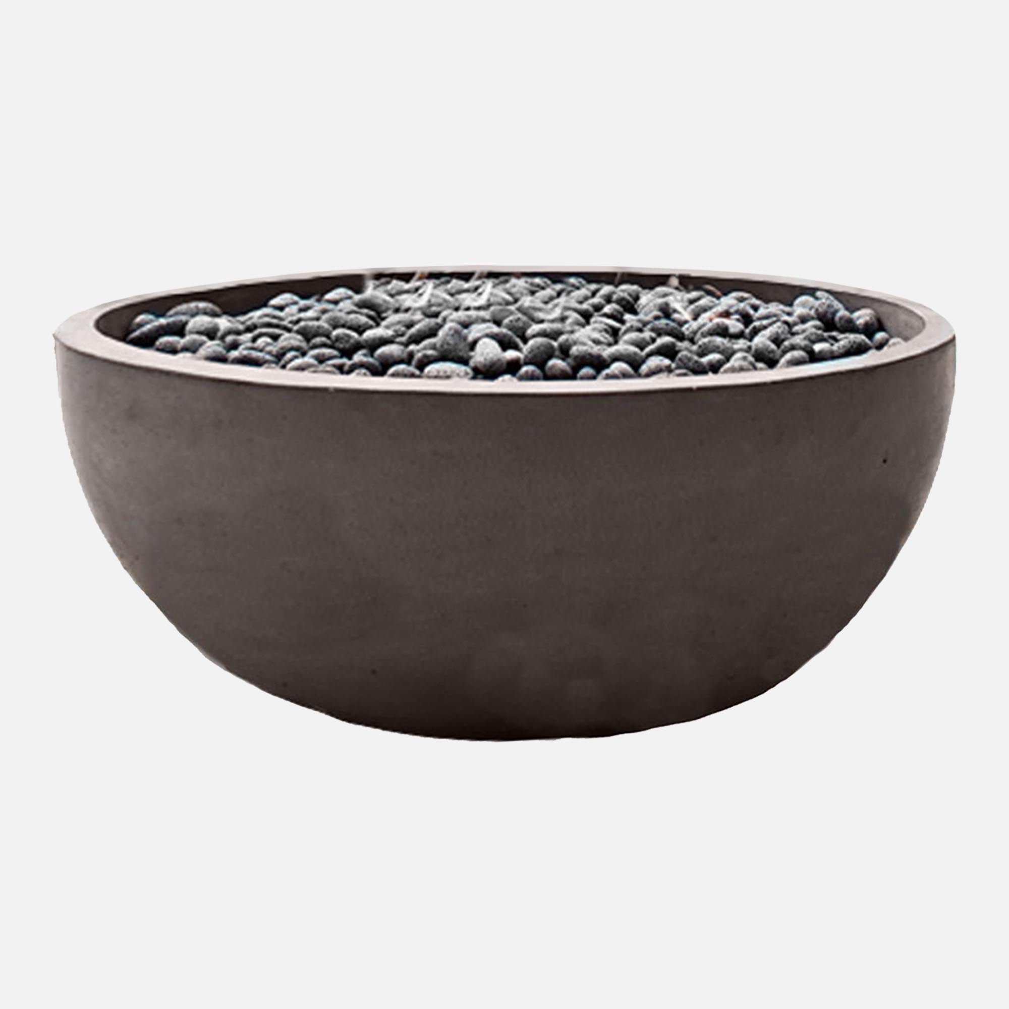 32" Vessel Style Round Fire Bowl; Outer Diameter: 32", Inner Diameter: 28
