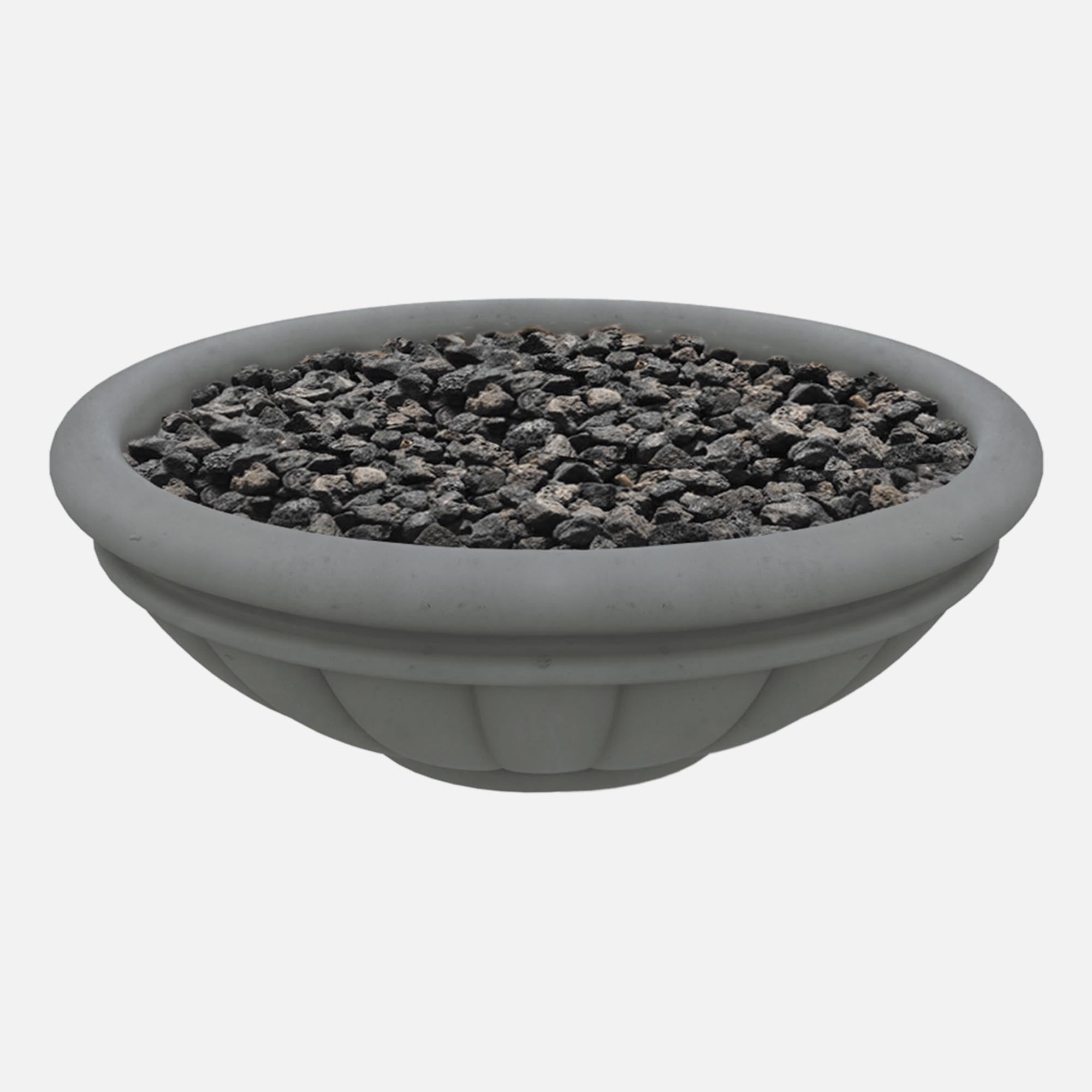30" Round Tuscany Fire Bowl / Outer Diameter: 30", Inner Diameter: 22
