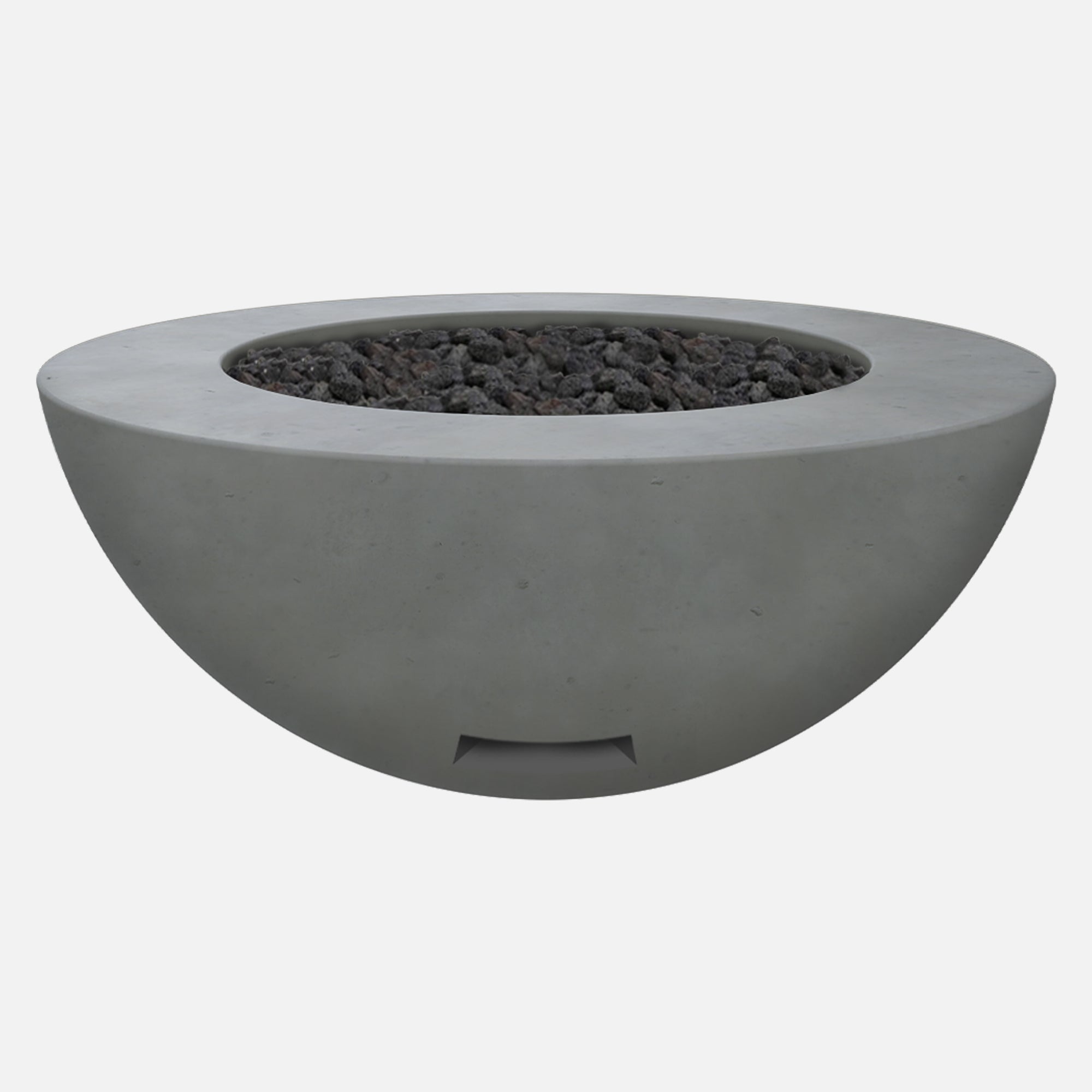 48" Round Fire Pit; Outer Diameter: 48", Table Top Surace: 7", Height: 20", Base Diameter: 25", Weight: 280 lbs